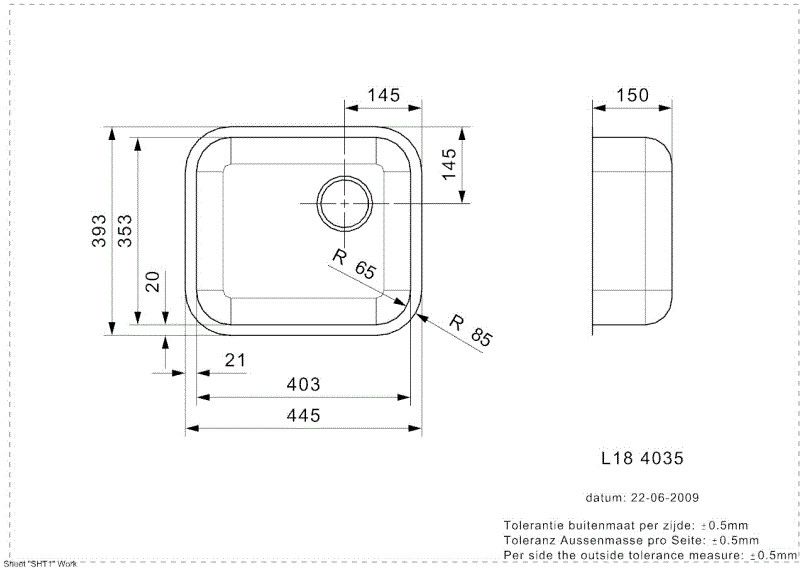 R03251 Reginox afbeelding 2