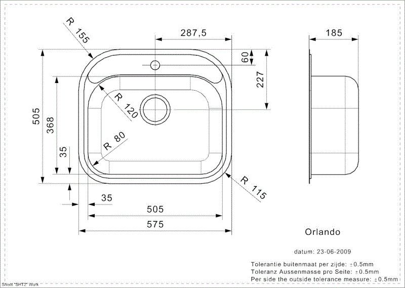 R04128 Reginox afbeelding 2