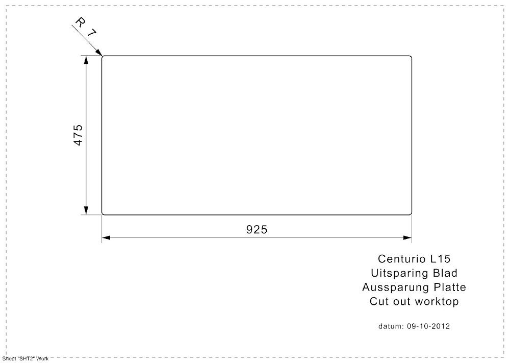 Reginox R19580  spoelbak afbeelding 5