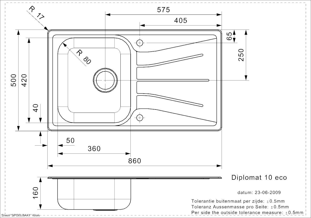 Reginox spoelbak  R21170 afbeelding 4
