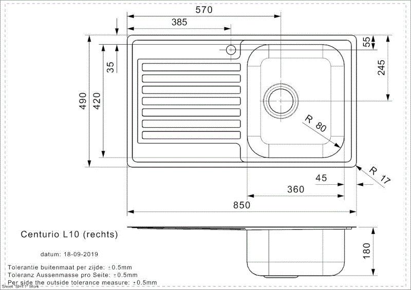 R23204 Reginox afbeelding 2