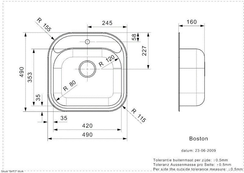 R23563 Reginox afbeelding 2