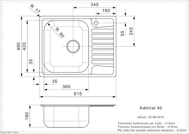 R25444 Reginox afbeelding 2