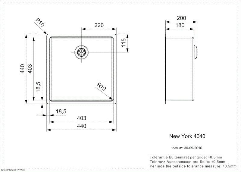 Reginox spoelbak R27639 afbeelding 3