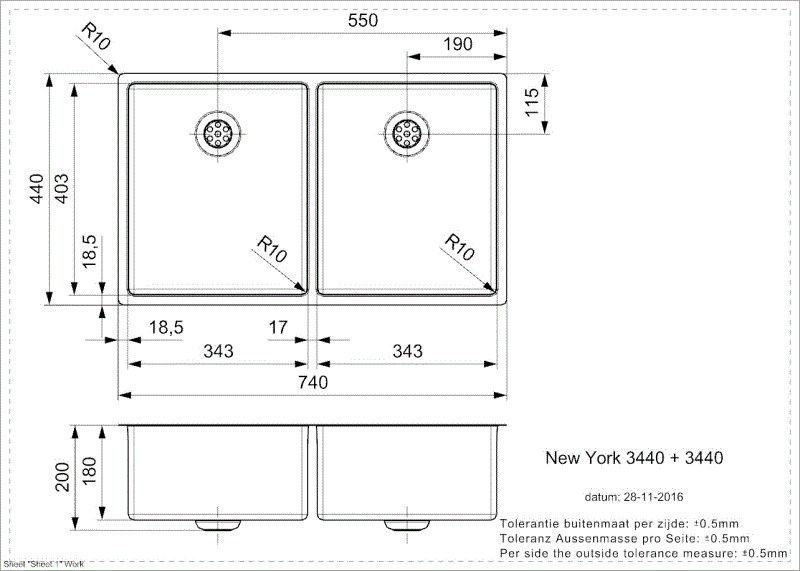 R28223 Reginox afbeelding 2