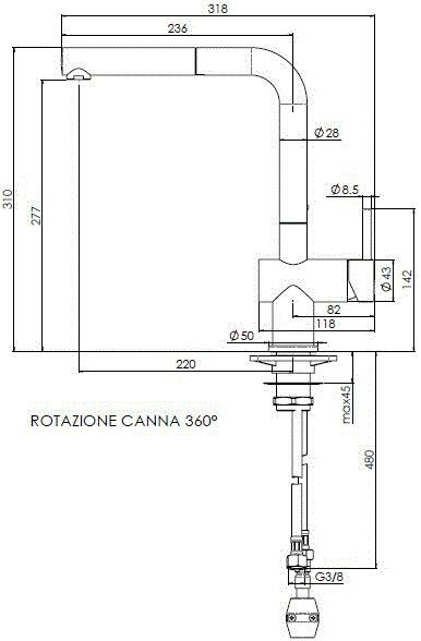 Cedar R31643 Reginox afbeelding 2