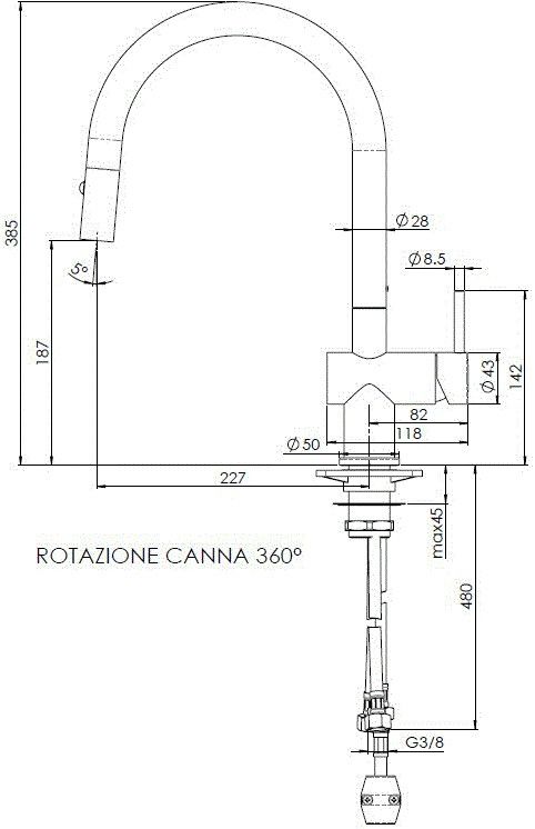 Flint R31667 Reginox afbeelding 2