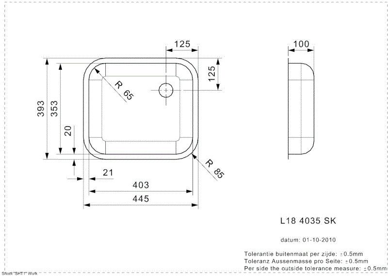 R32060 Reginox afbeelding 2