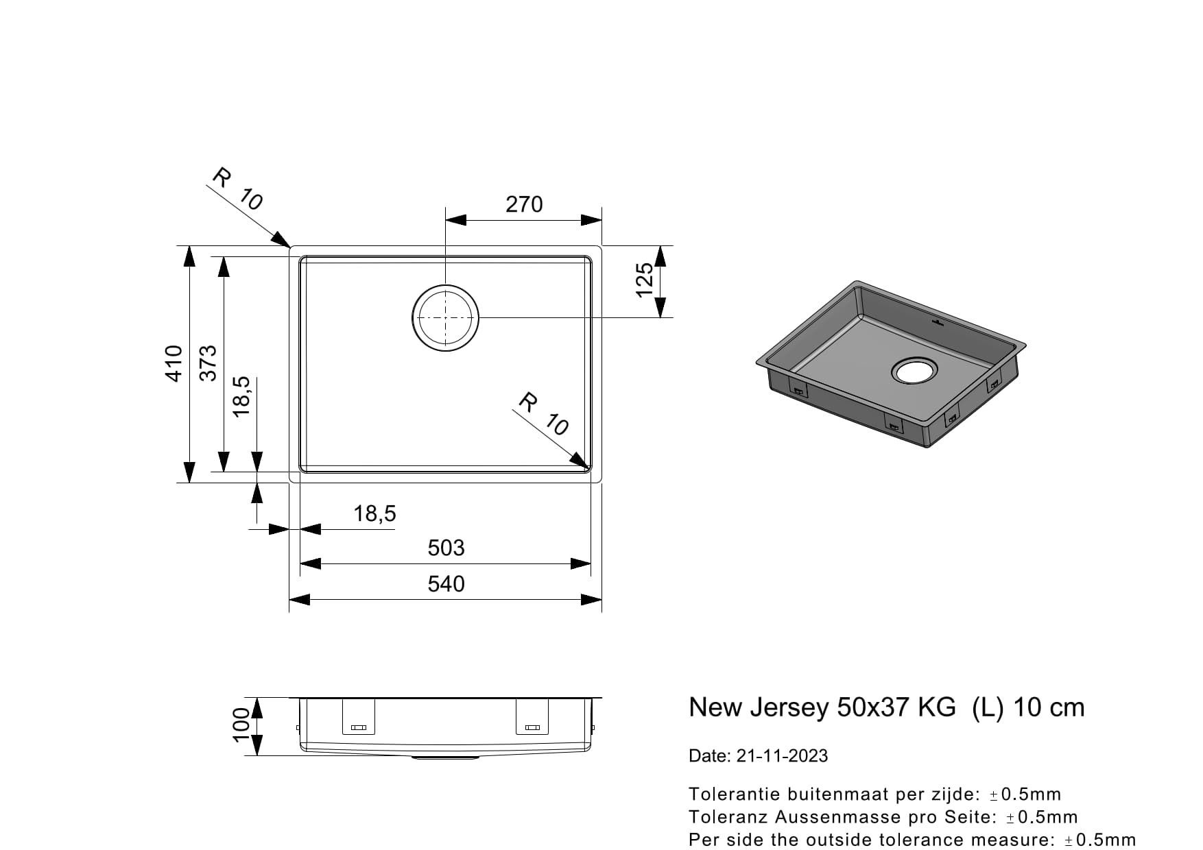 Reginox spoelbak  R38482 afbeelding 4
