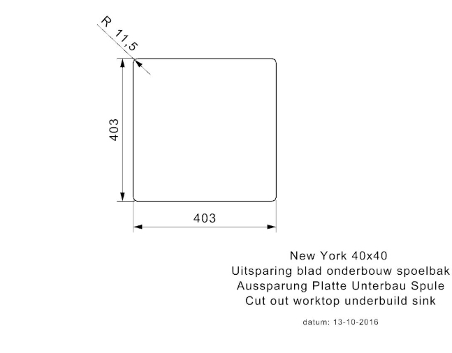 Reginox R39946  spoelbak afbeelding 5