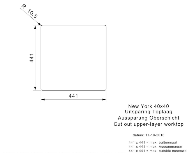 Reginox spoelbak R39946 afbeelding 3