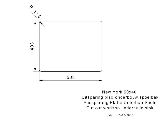 Reginox spoelbak R39953 afbeelding 3