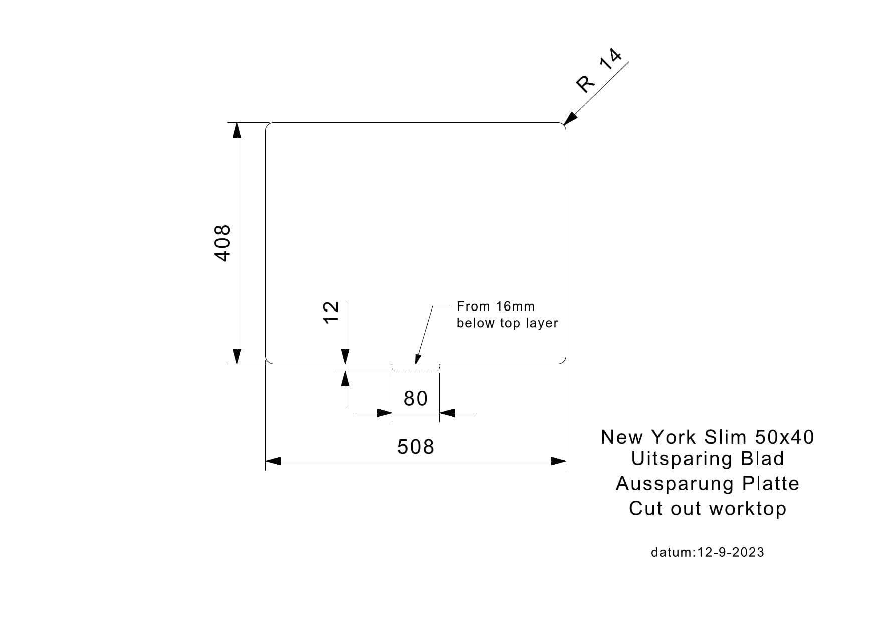 Reginox R39957 spoelbak afbeelding 1