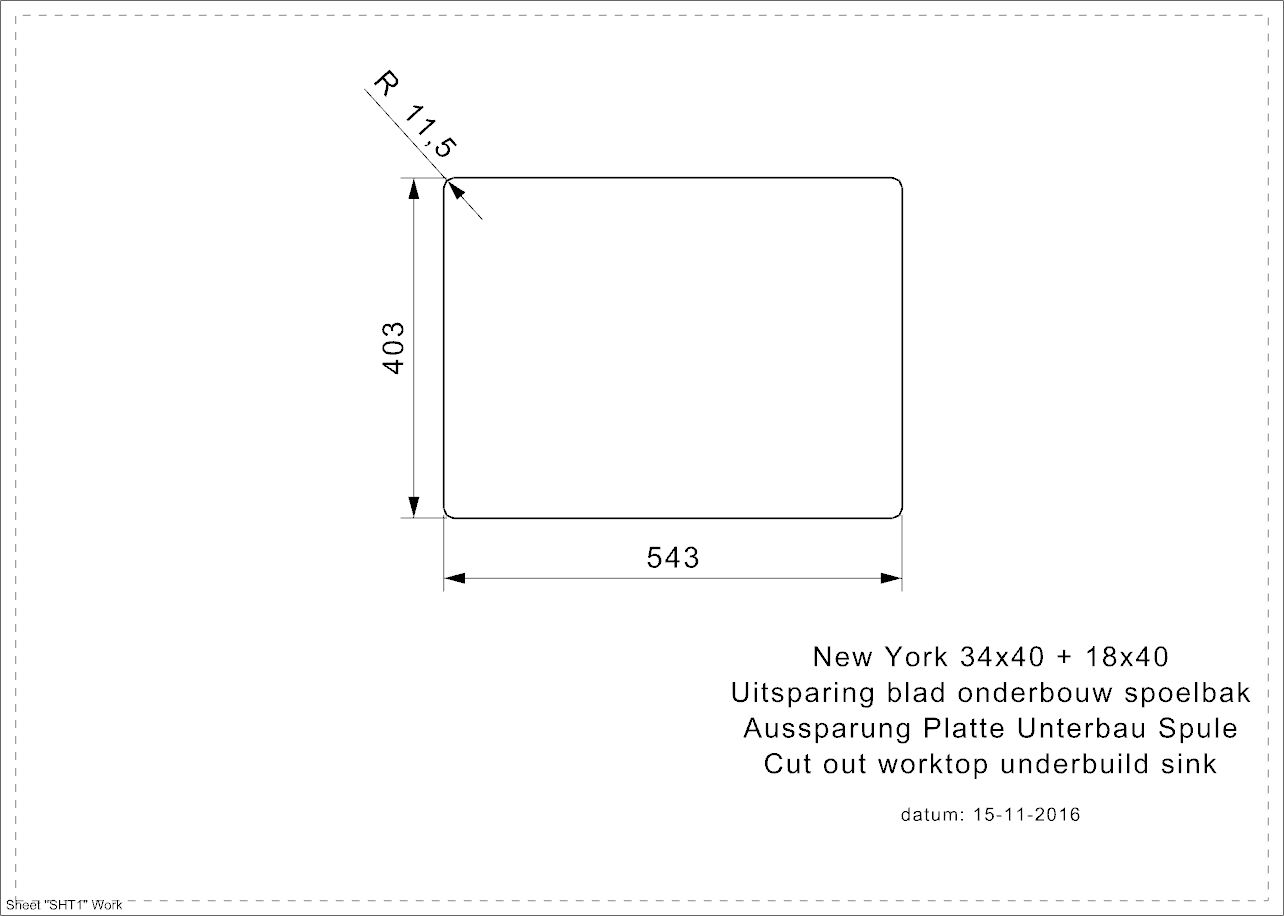 Reginox R40188  spoelbak afbeelding 5