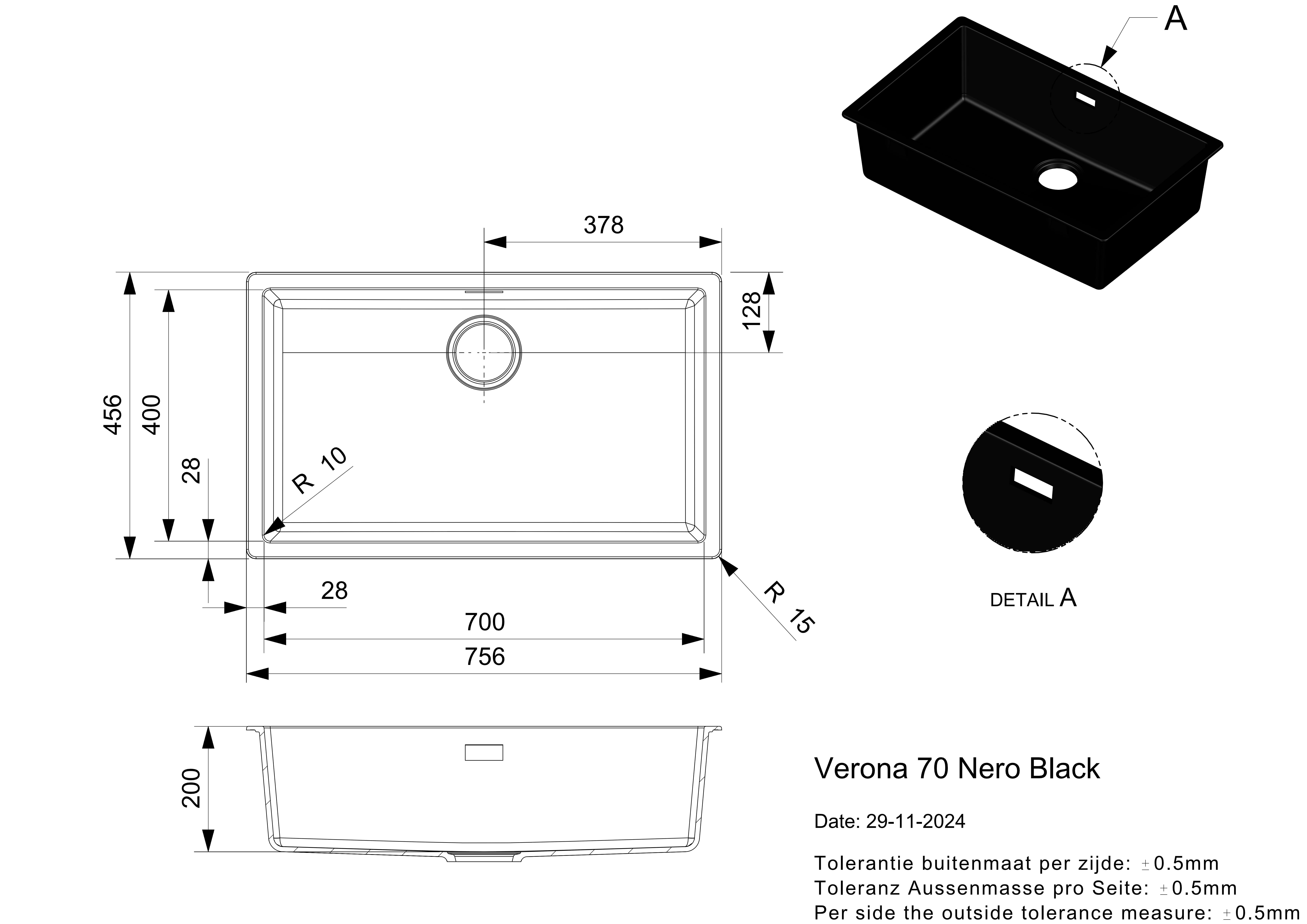 Reginox spoelbak  R40300 afbeelding 4