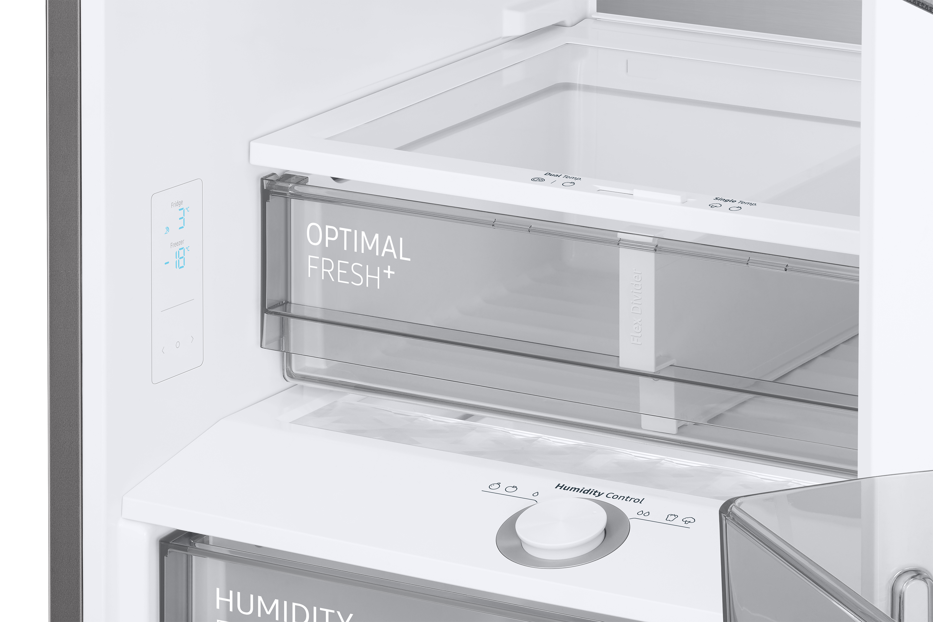 Samsung RB38A7B63B1 vrijstaand koelkast afbeelding 5
