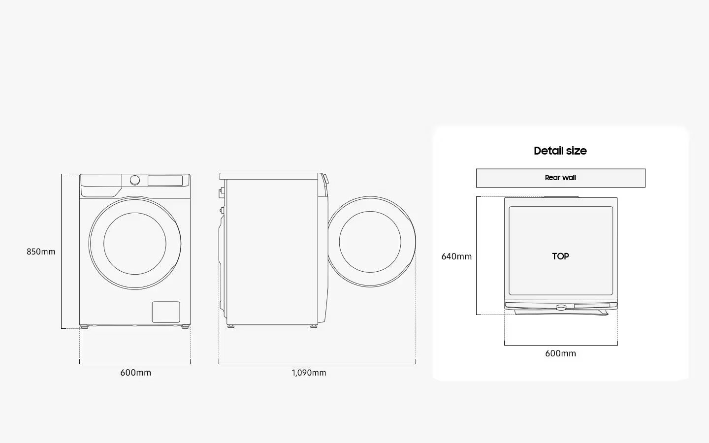 Samsung WD11DG6B85BEU3