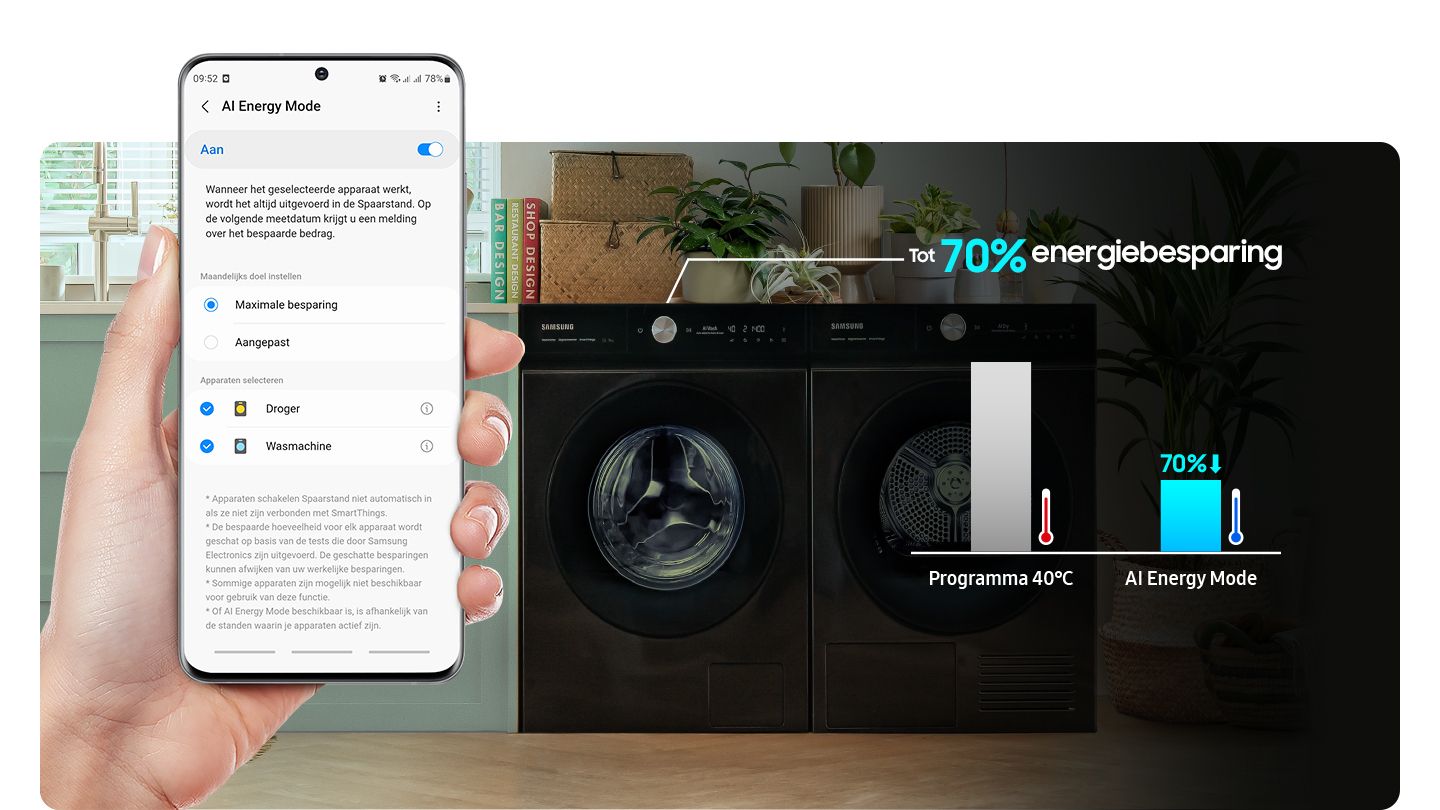 Samsung wasmachine  WW80T534ATWAS2 afbeelding 4