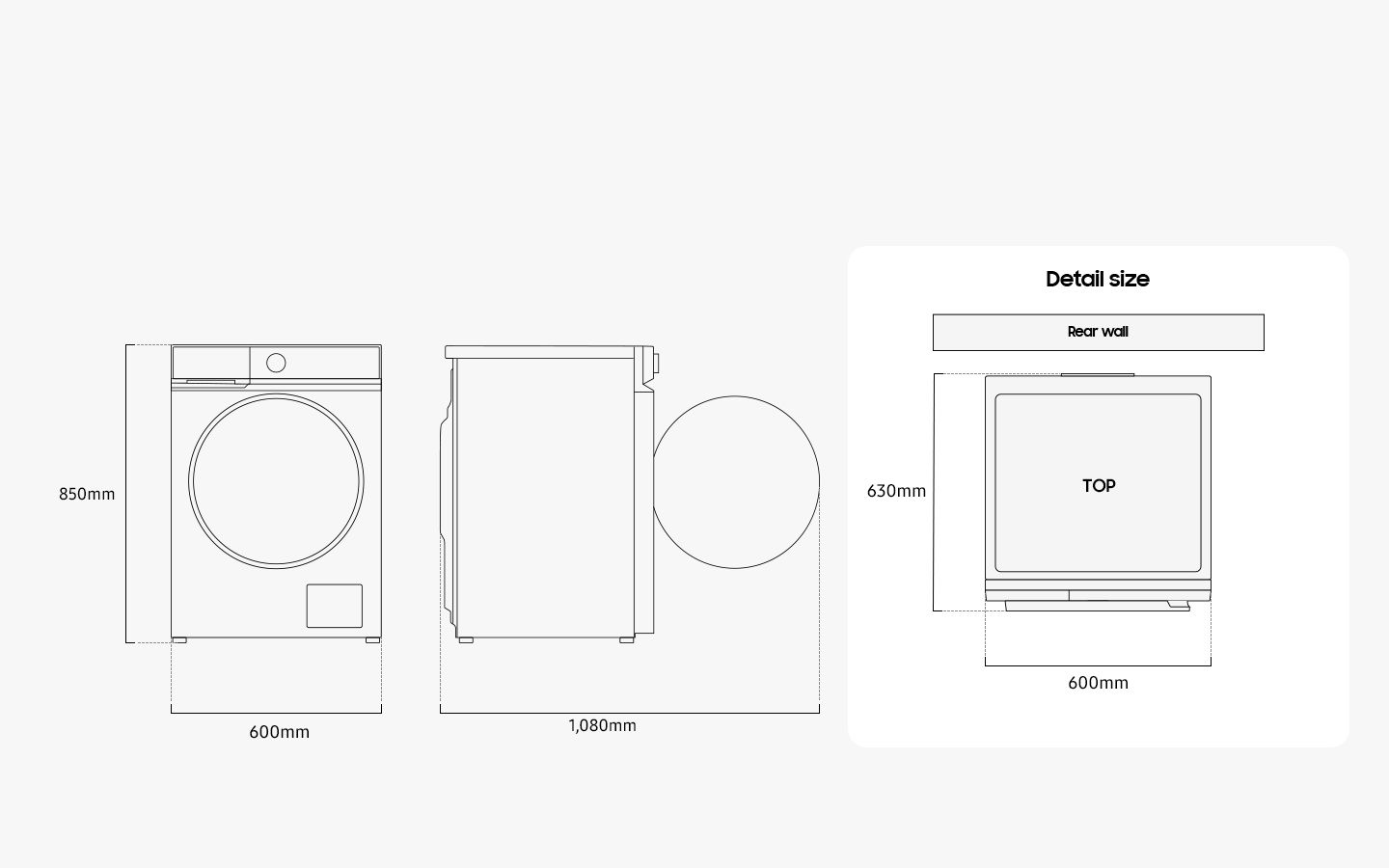 Samsung WW90DB7U34GWU3