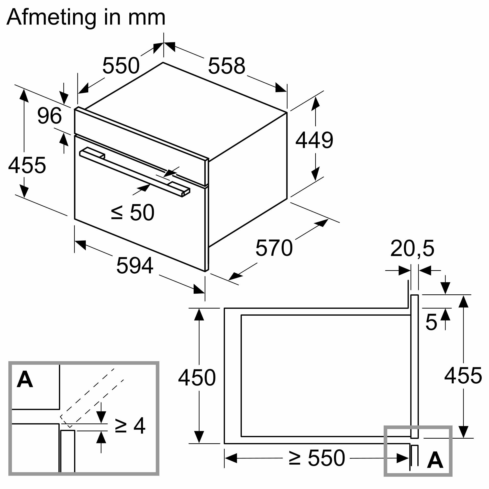 Siemens CM585AGS1 inbouw magnetron afbeelding 5