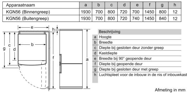 KG56FPXDA van Siemens afbeelding 6