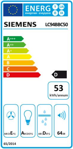 Siemens afzuigkap LC94BBC50 afbeelding 3