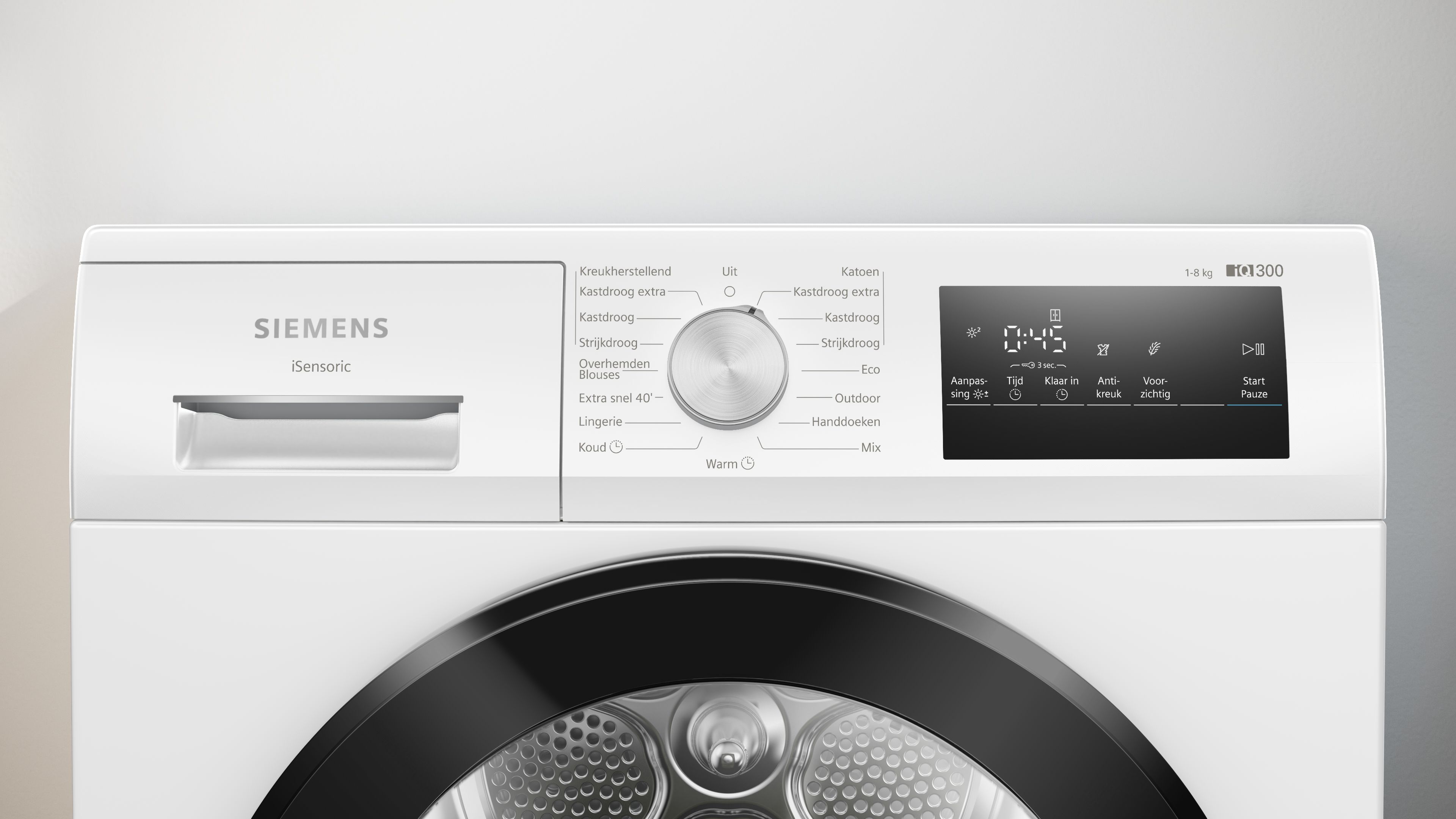 Siemens WT45H20ONL  wasdroger afbeelding 5