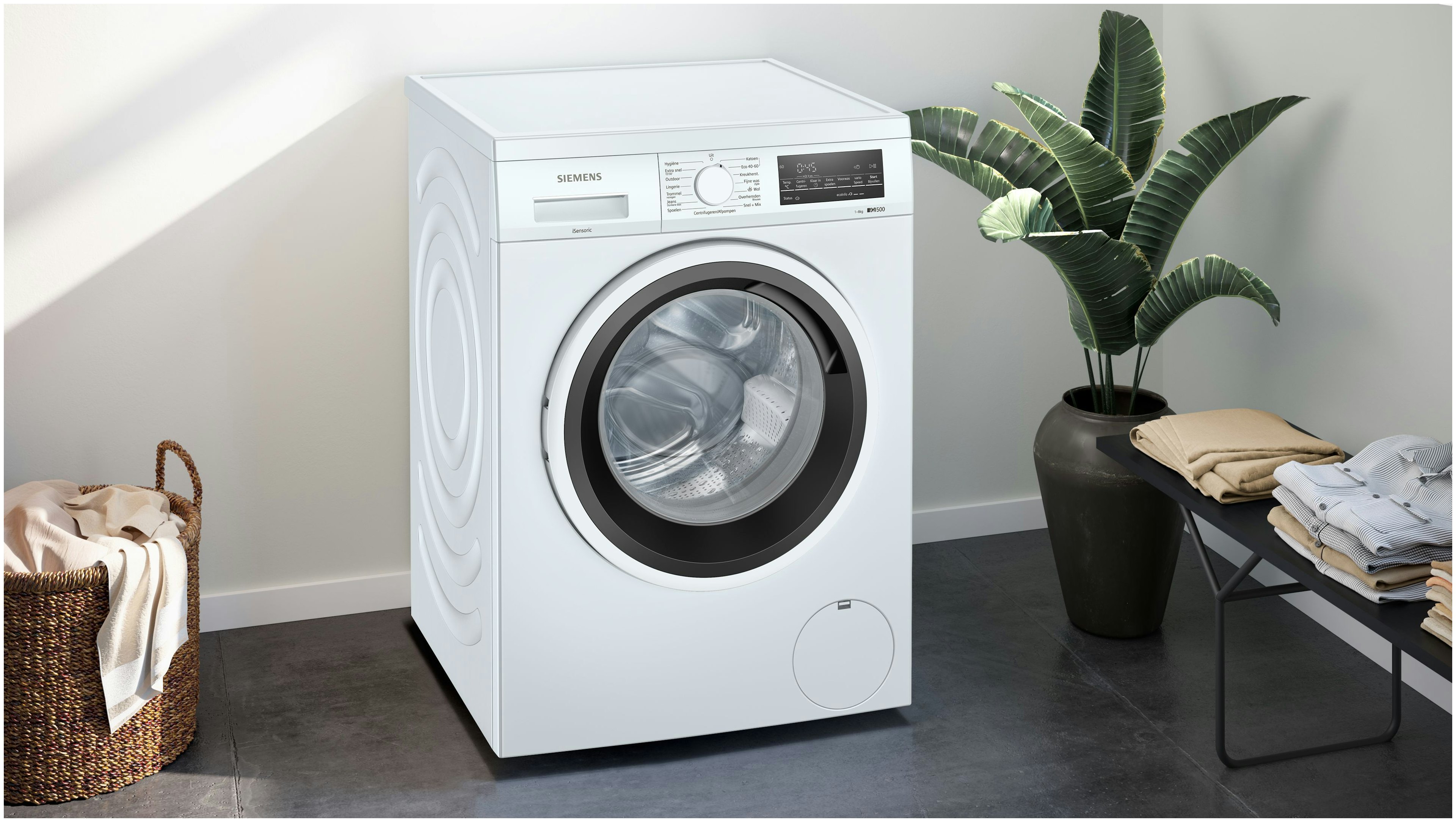 Siemens wasmachine  WU14UT20NL afbeelding 4