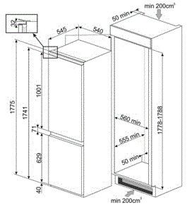 Smeg koelkast C8174TNE afbeelding 3