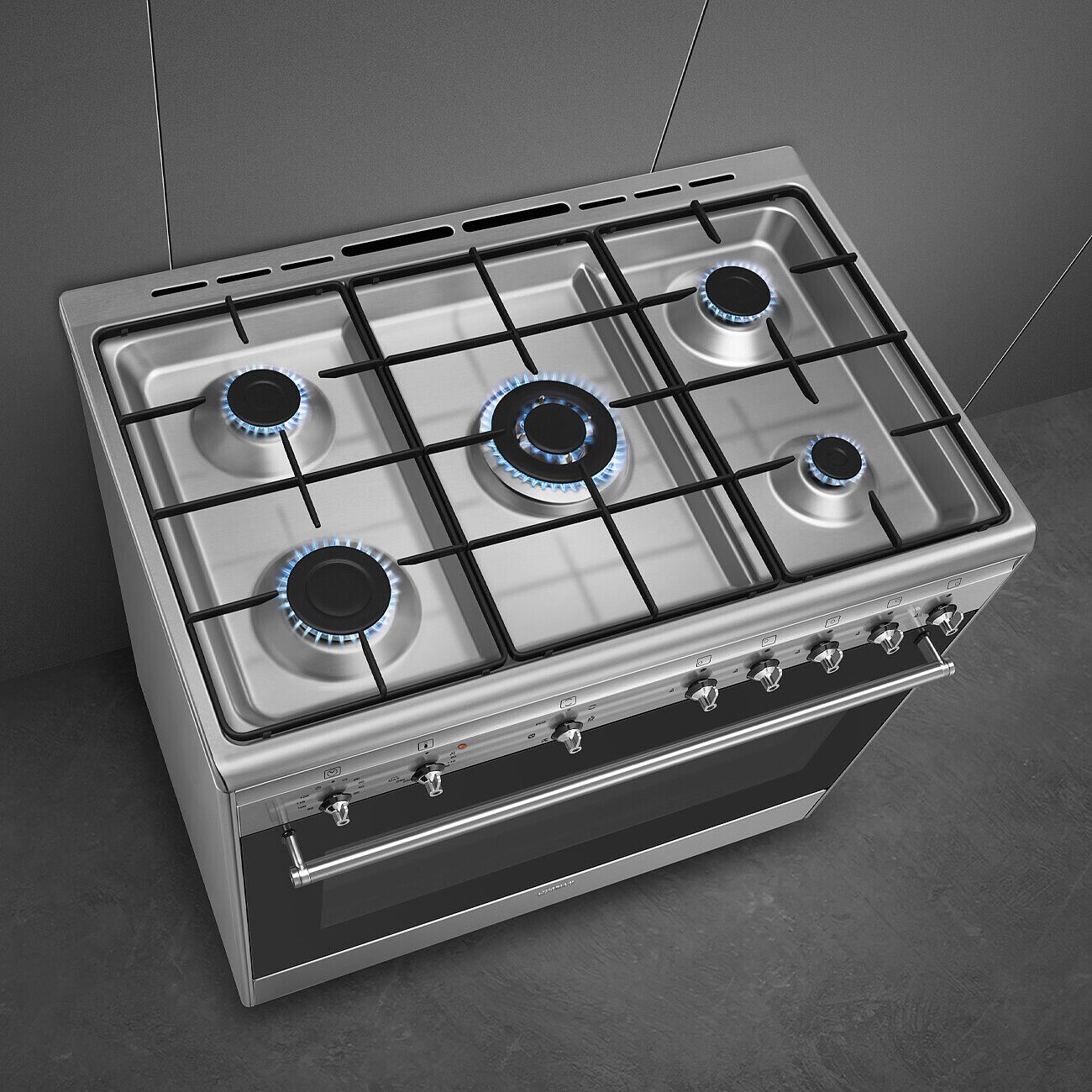 Smeg fornuis  CX91GMXNLK afbeelding 4