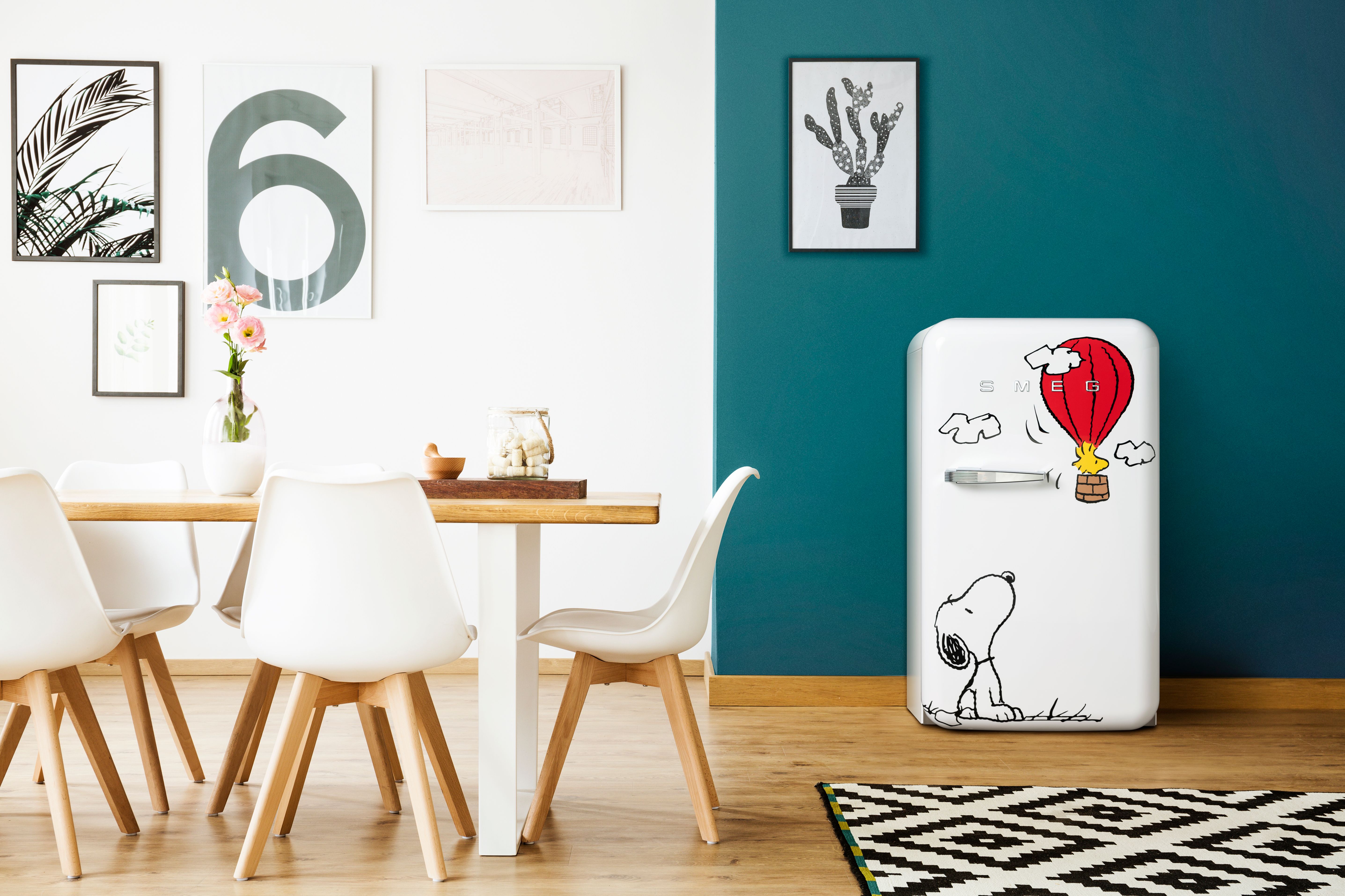 Smeg FAB10RDSN6 vrijstaand koelkast afbeelding 5