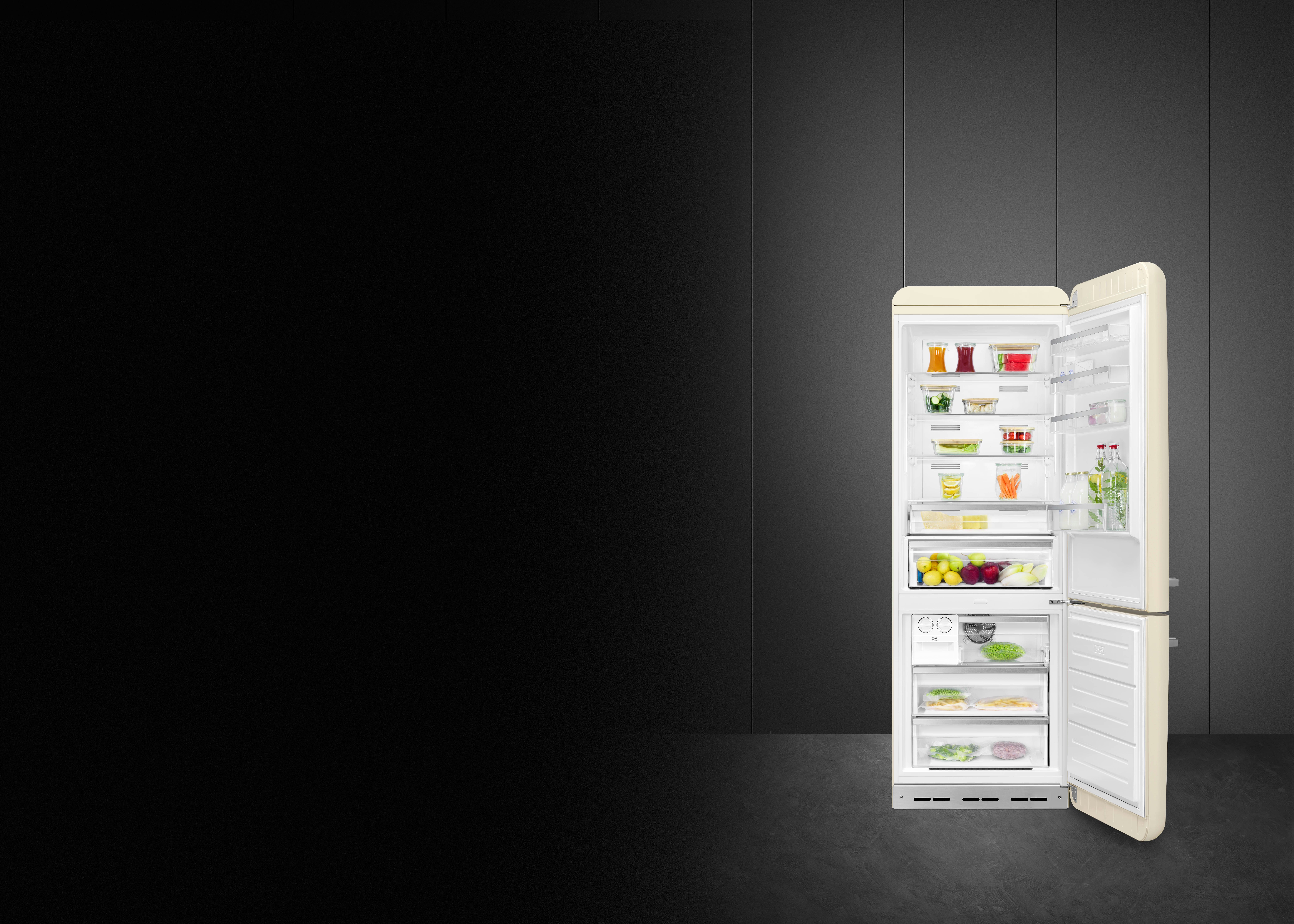 Smeg FAB38RCR6 vrijstaand koelkast afbeelding 5