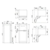 SMEG FAB50LBL5