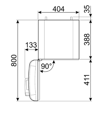 Smeg koelkast vrijstaand FAB5LCR6 afbeelding 4