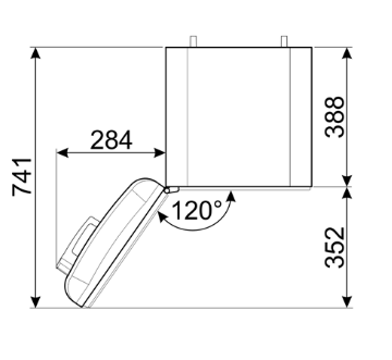 Smeg FAB5LPG6 vrijstaand koelkast afbeelding 5
