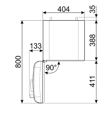 Smeg koelkast vrijstaand FAB5LRD6 afbeelding 4