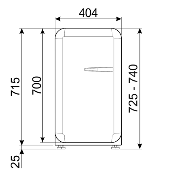 FAB5LWH6 Smeg afbeelding 2