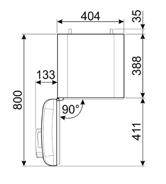 Smeg koelkast vrijstaand FAB5LWH6 afbeelding 4