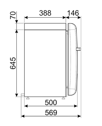 Smeg koelkast vrijstaand FAB5RDUJ6 afbeelding 4