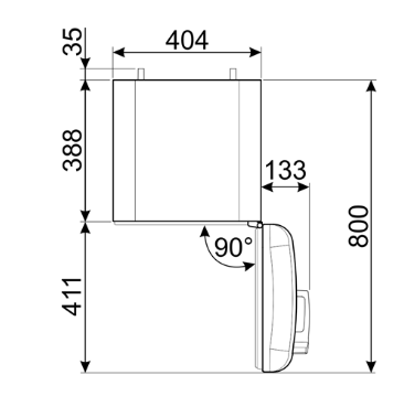 Smeg FAB5ROR6 vrijstaand koelkast afbeelding 5