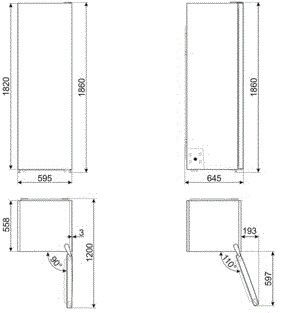 Smeg koelkast vrijstaand FS18EV2HX afbeelding 4