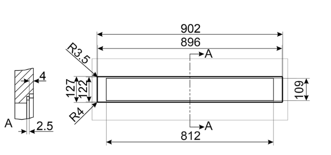 Smeg afzuigkap  KDD90CNE2 afbeelding 4