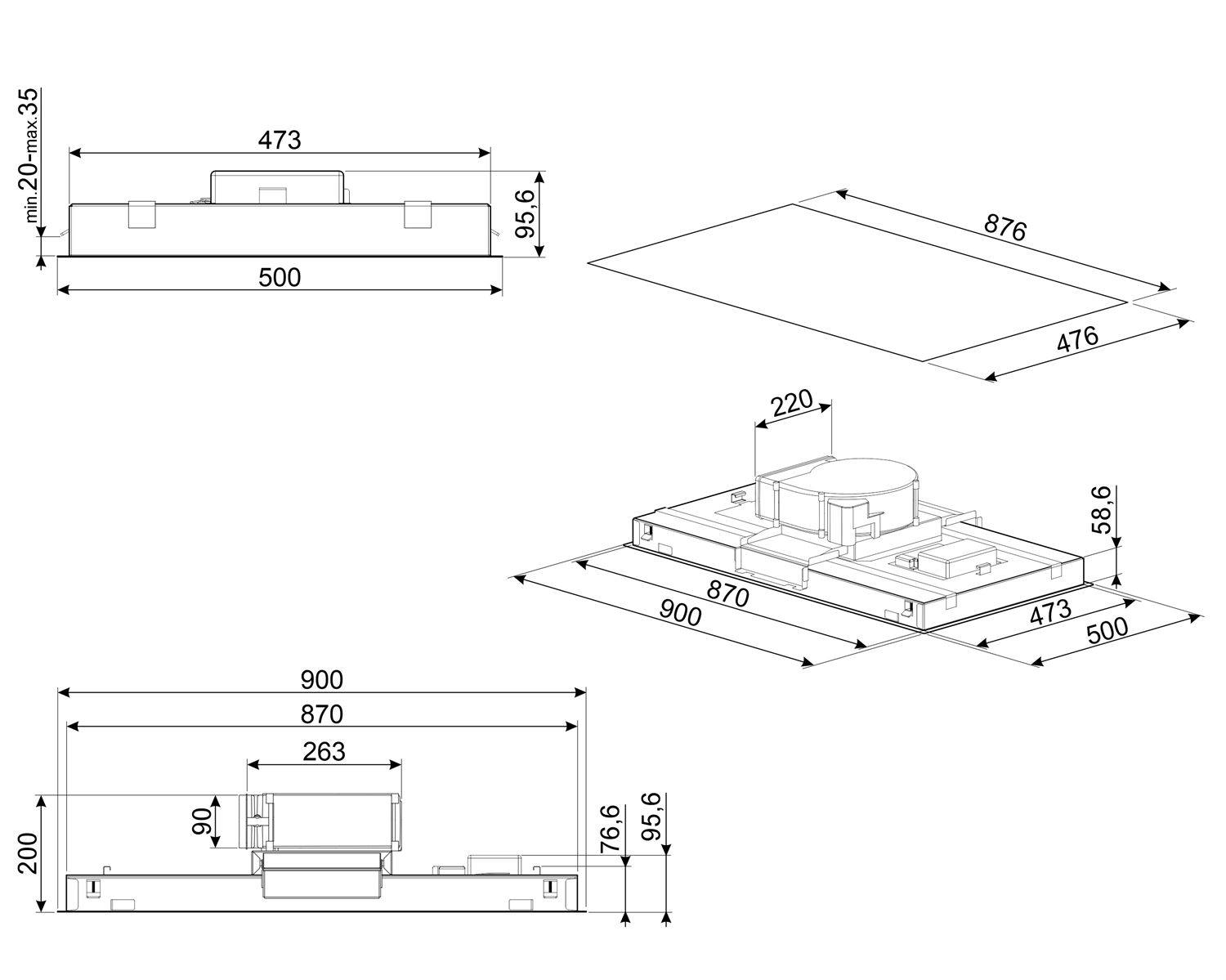 KLT9L4X Smeg afbeelding 2