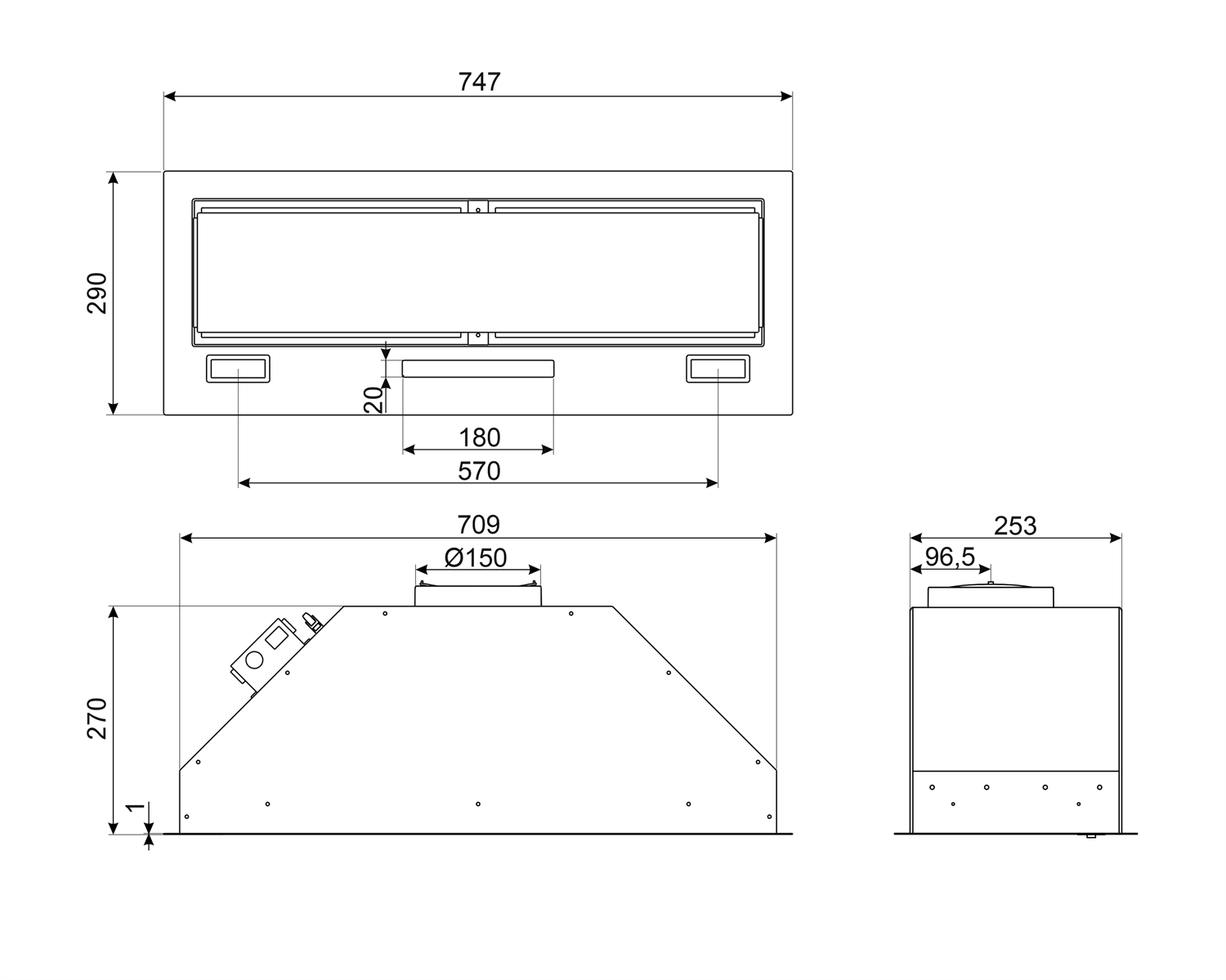Smeg afzuigkap  KSG8P4MB afbeelding 4