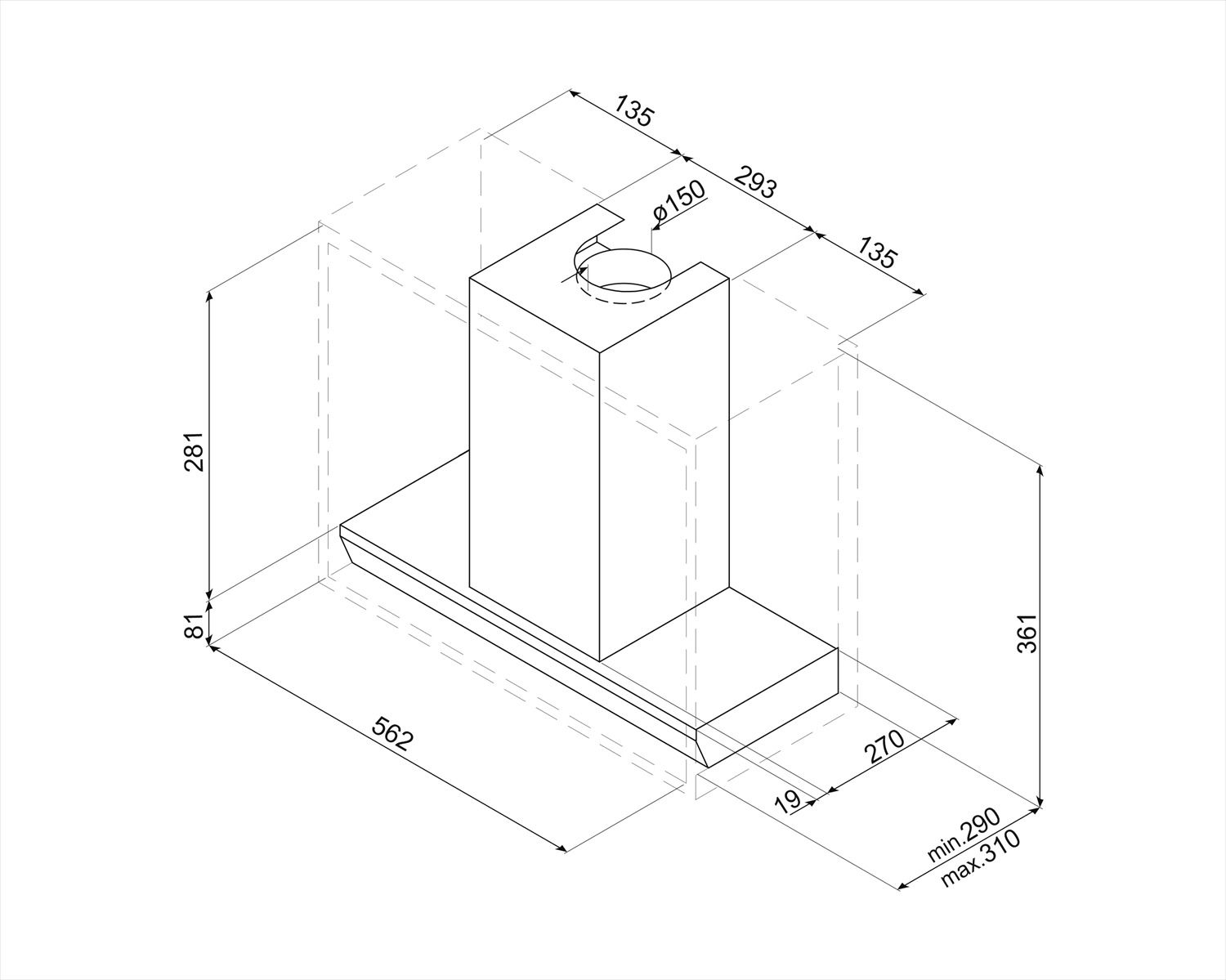 Smeg afzuigkap KSGT63X afbeelding 3