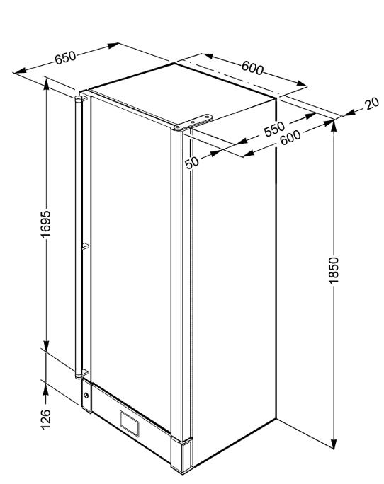 Smeg wijnkast vrijstaand SCV115G afbeelding 4