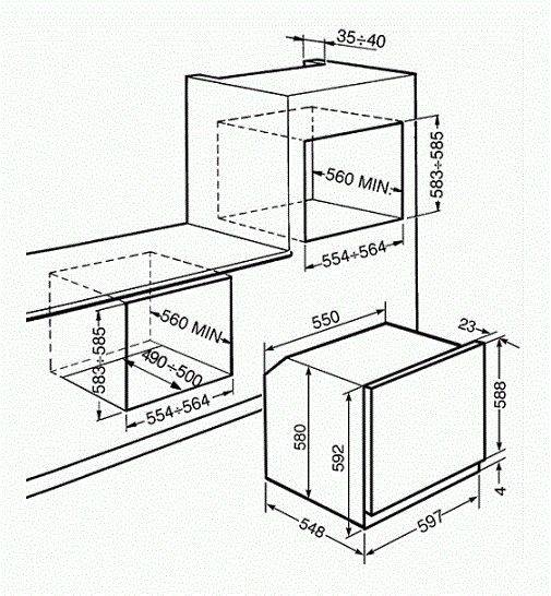 SF6905P1 Smeg afbeelding 2