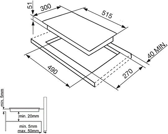 SI5322B Smeg afbeelding 2