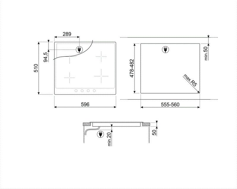 SI964NM Smeg afbeelding 2