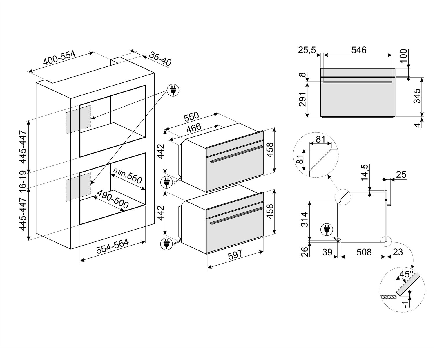 Smeg magnetron SO4104M2PB3 afbeelding 3